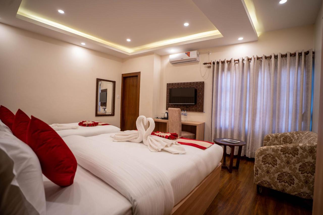 Airport Himalaya Boutique Hotel Catmandu Exterior foto