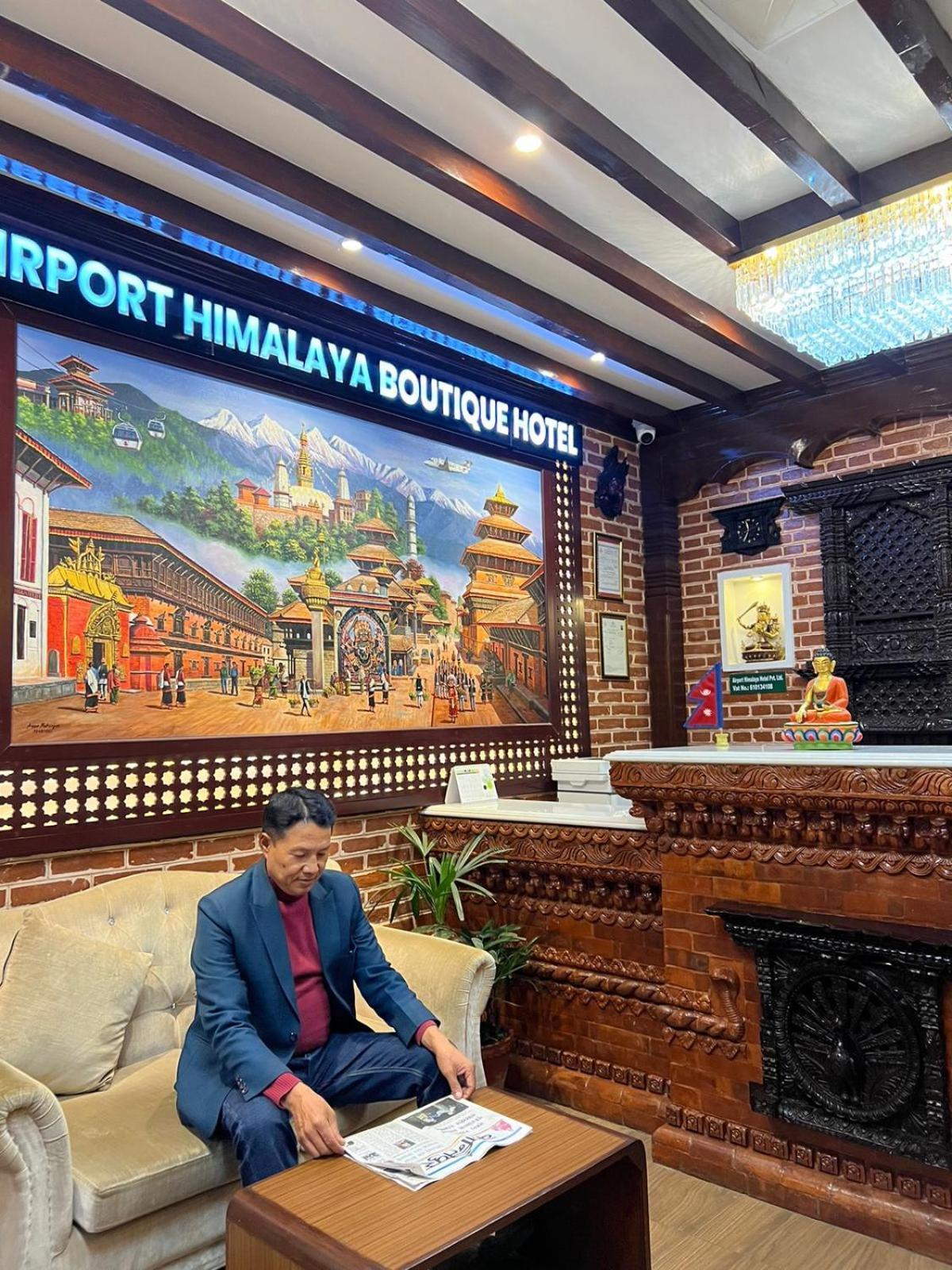 Airport Himalaya Boutique Hotel Catmandu Exterior foto