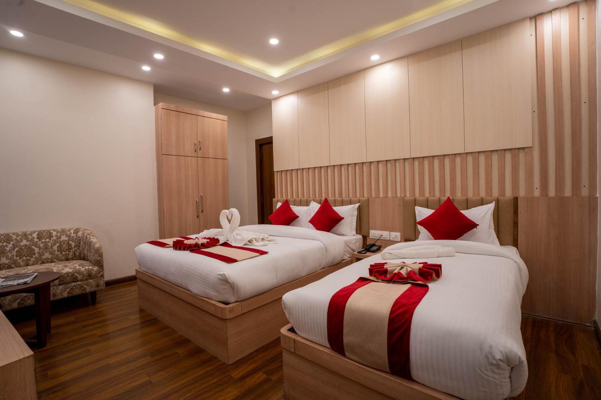 Airport Himalaya Boutique Hotel Catmandu Exterior foto